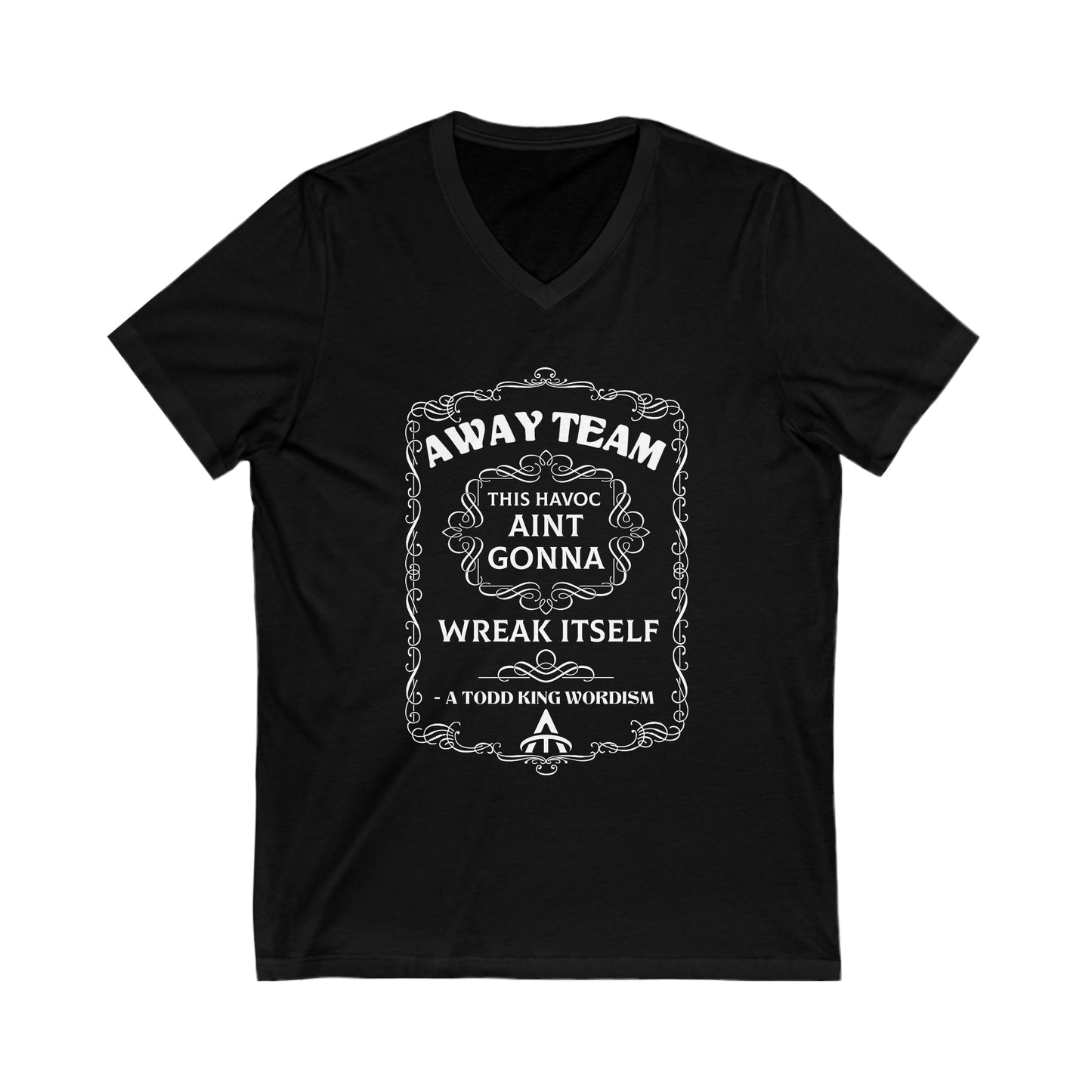 Away team Wreak Havoc - Unisex Jersey Short Sleeve V-Neck Tee