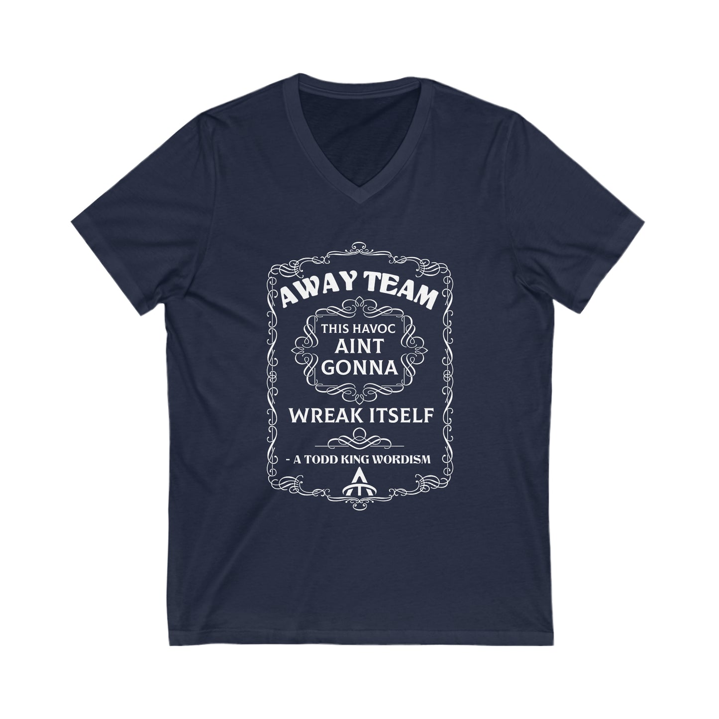 Away team Wreak Havoc - Unisex Jersey Short Sleeve V-Neck Tee