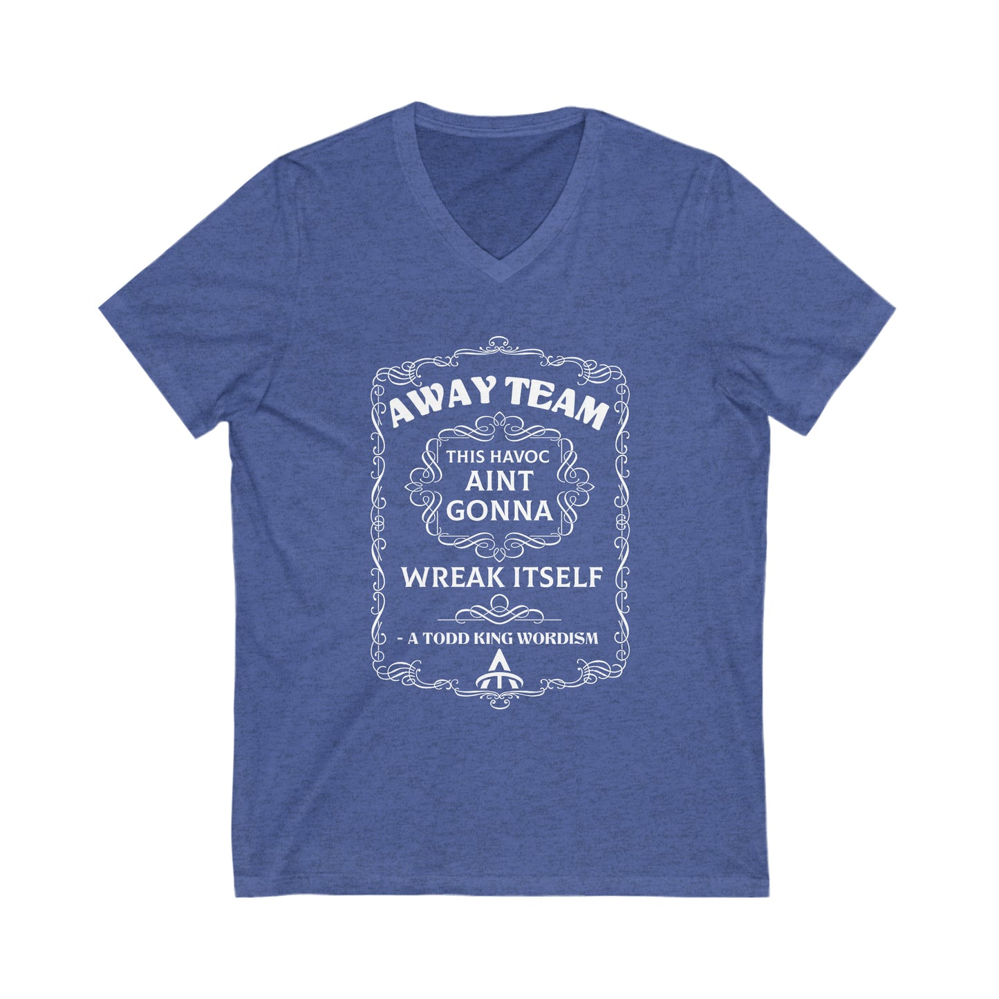 Away team Wreak Havoc - Unisex Jersey Short Sleeve V-Neck Tee