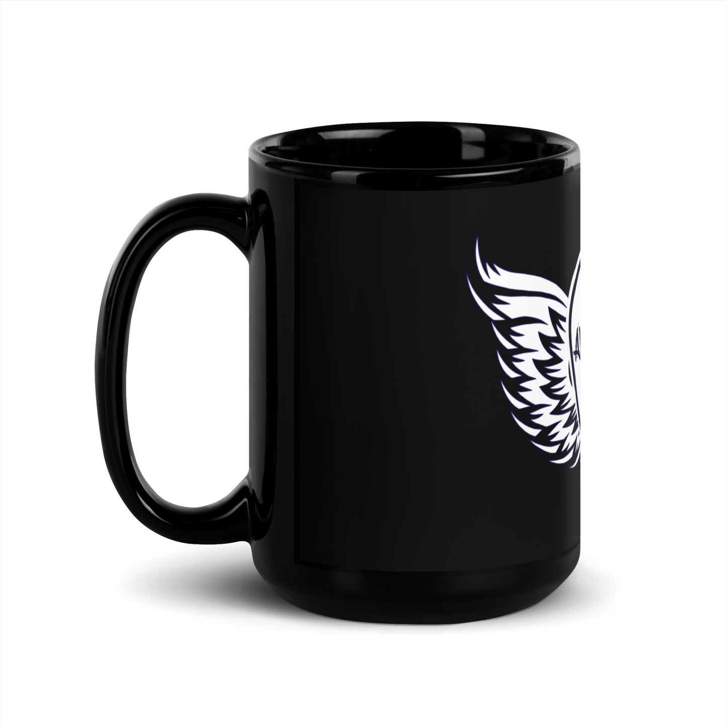 Away Team Black Glossy Mug
