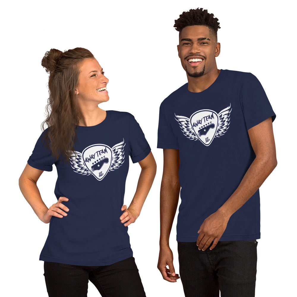 Away Team Flying Pick Unisex t-shirt