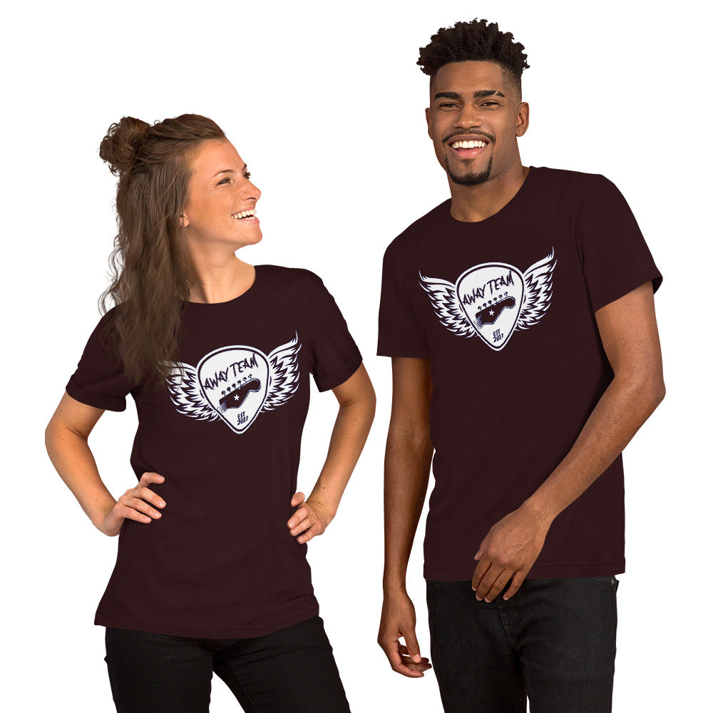 Away Team Flying Pick Unisex t-shirt