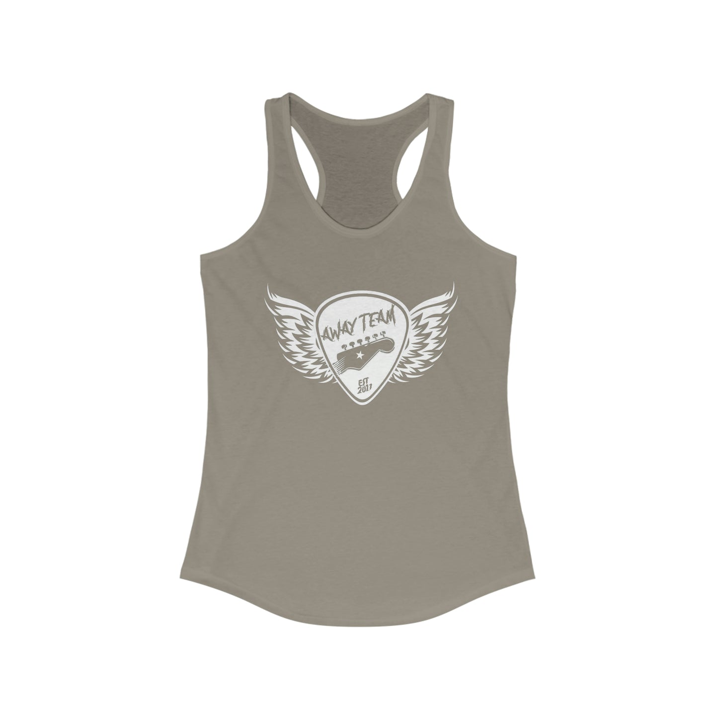 Away Team Flying Pick Women's Ideal Racerback Tank