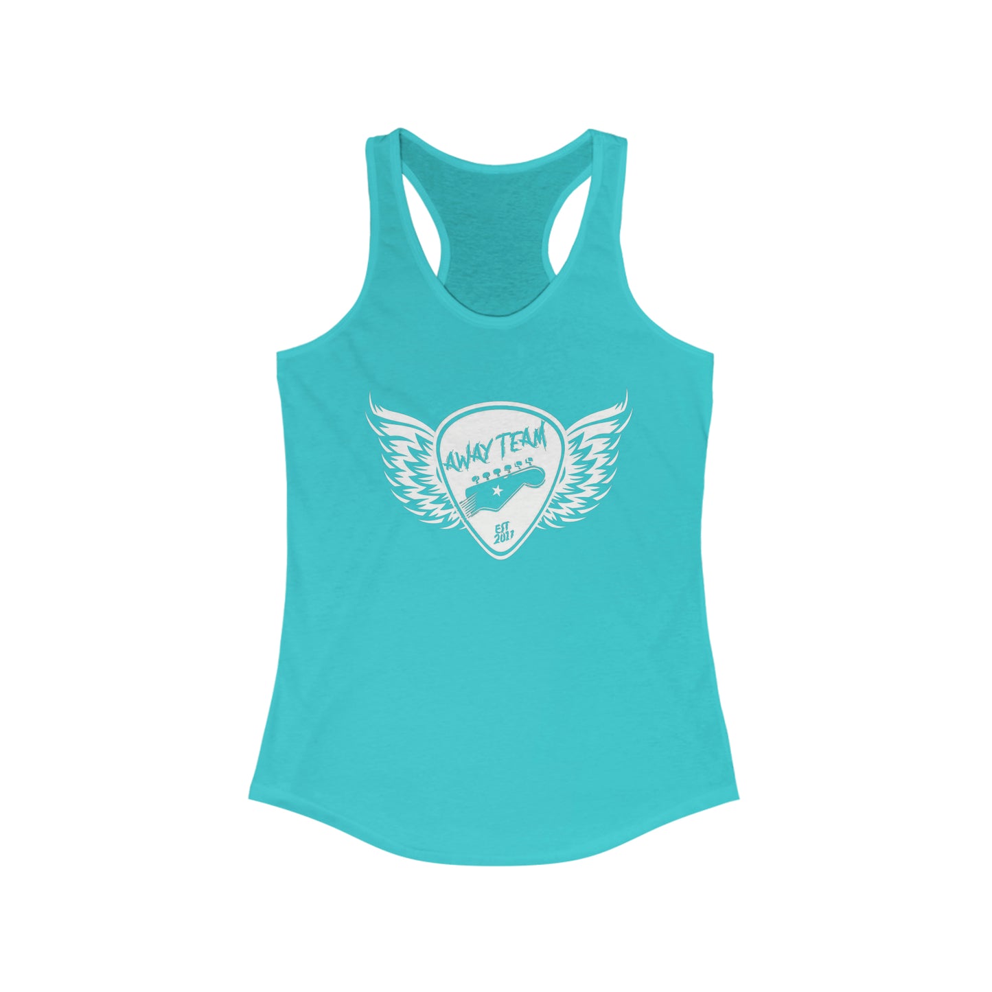 Away Team Flying Pick Women's Ideal Racerback Tank