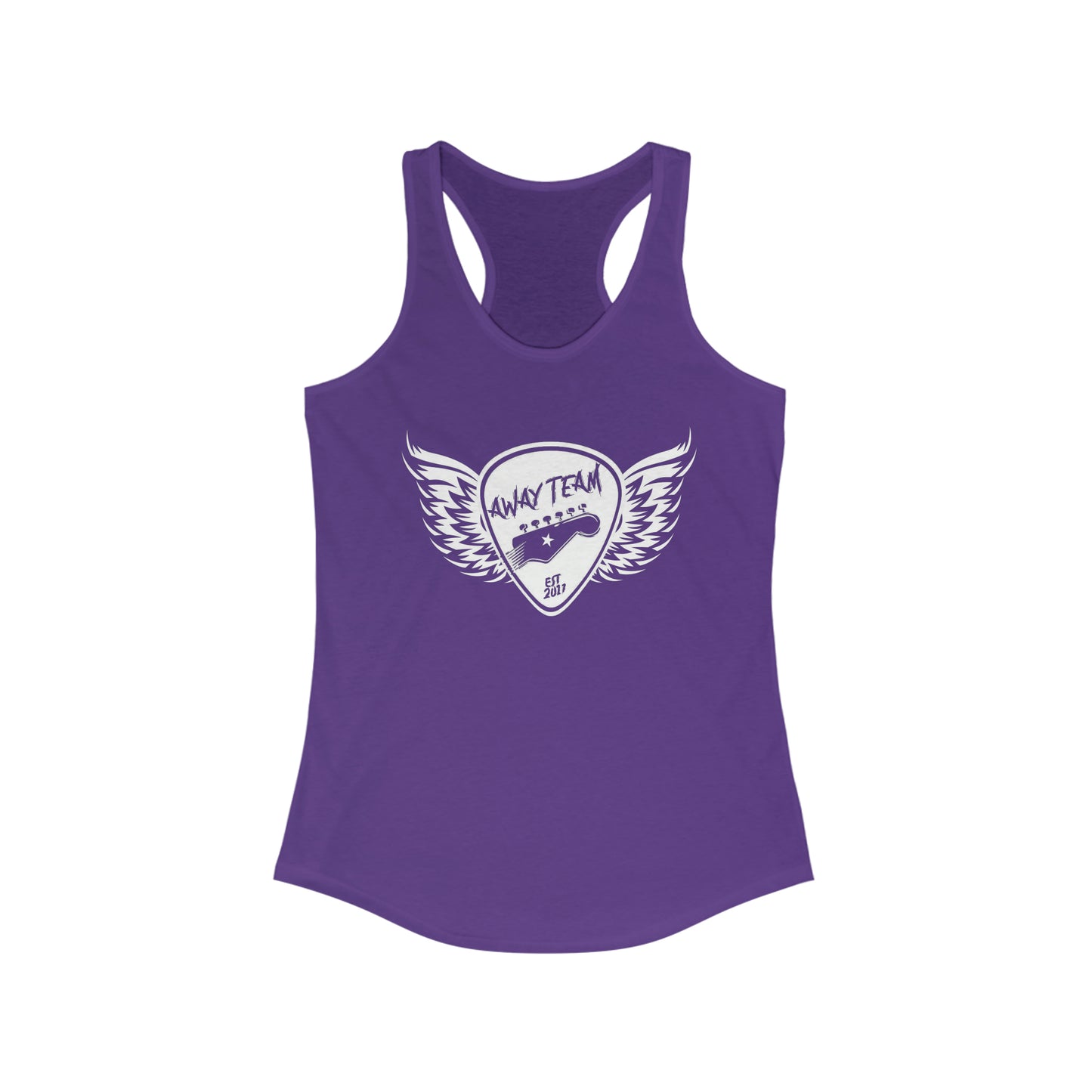 Away Team Flying Pick Women's Ideal Racerback Tank