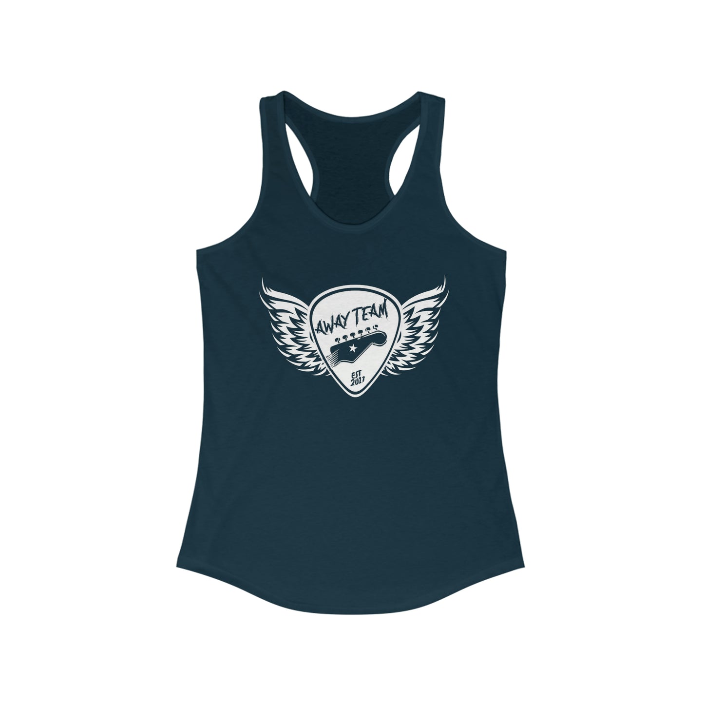 Away Team Flying Pick Women's Ideal Racerback Tank