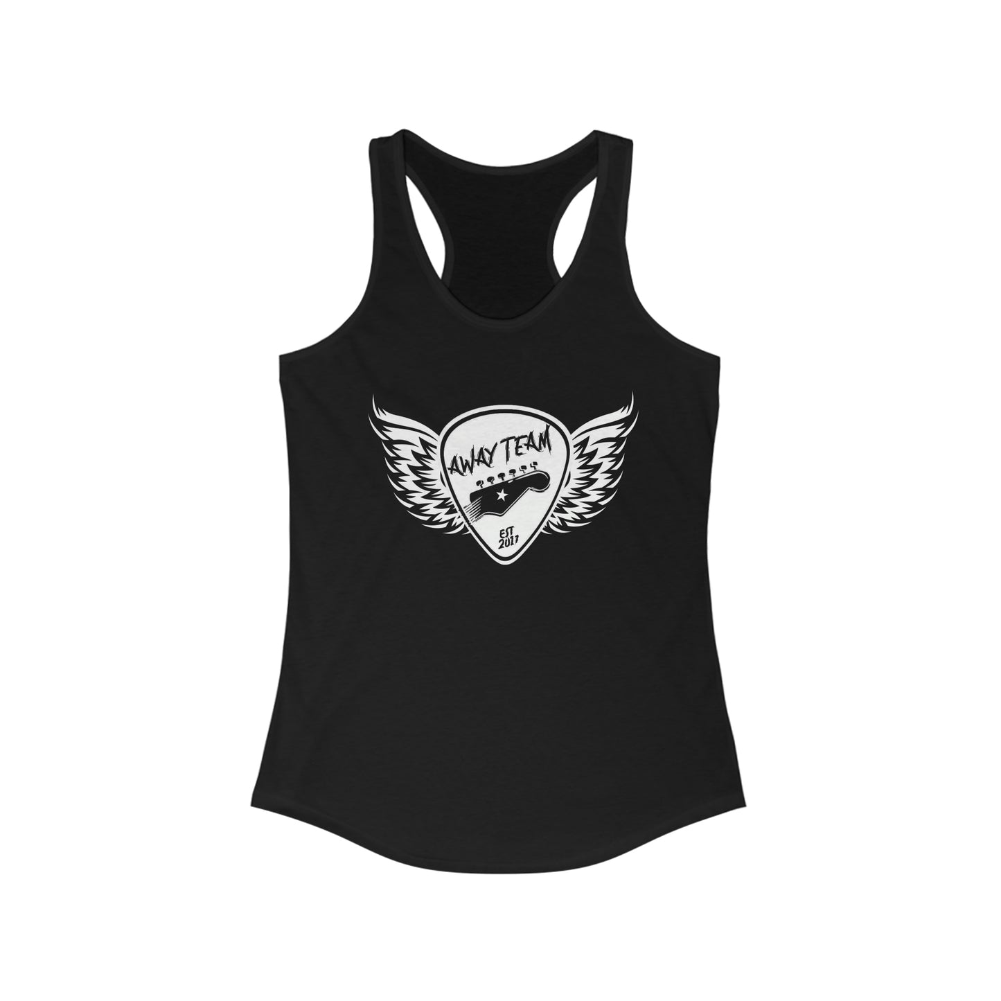 Away Team Flying Pick Women's Ideal Racerback Tank