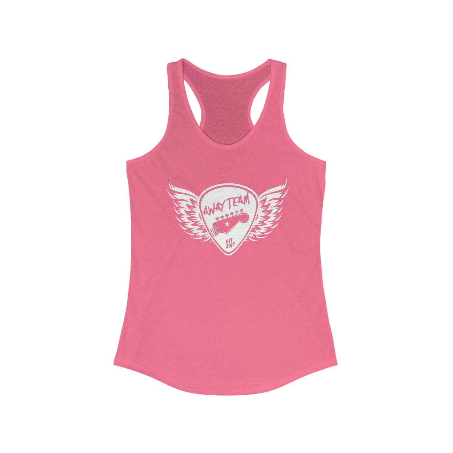 Away Team Flying Pick Women's Ideal Racerback Tank