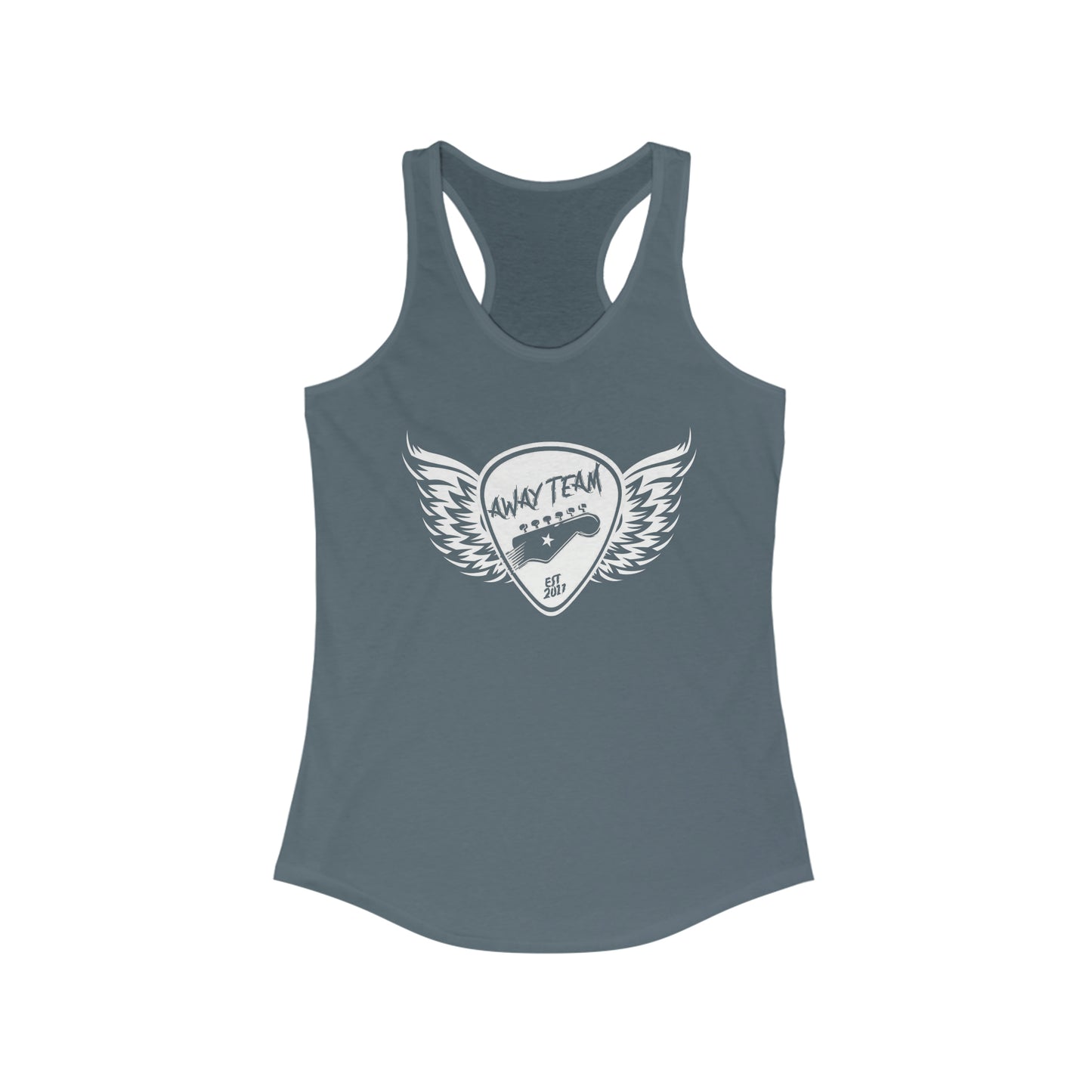 Away Team Flying Pick Women's Ideal Racerback Tank