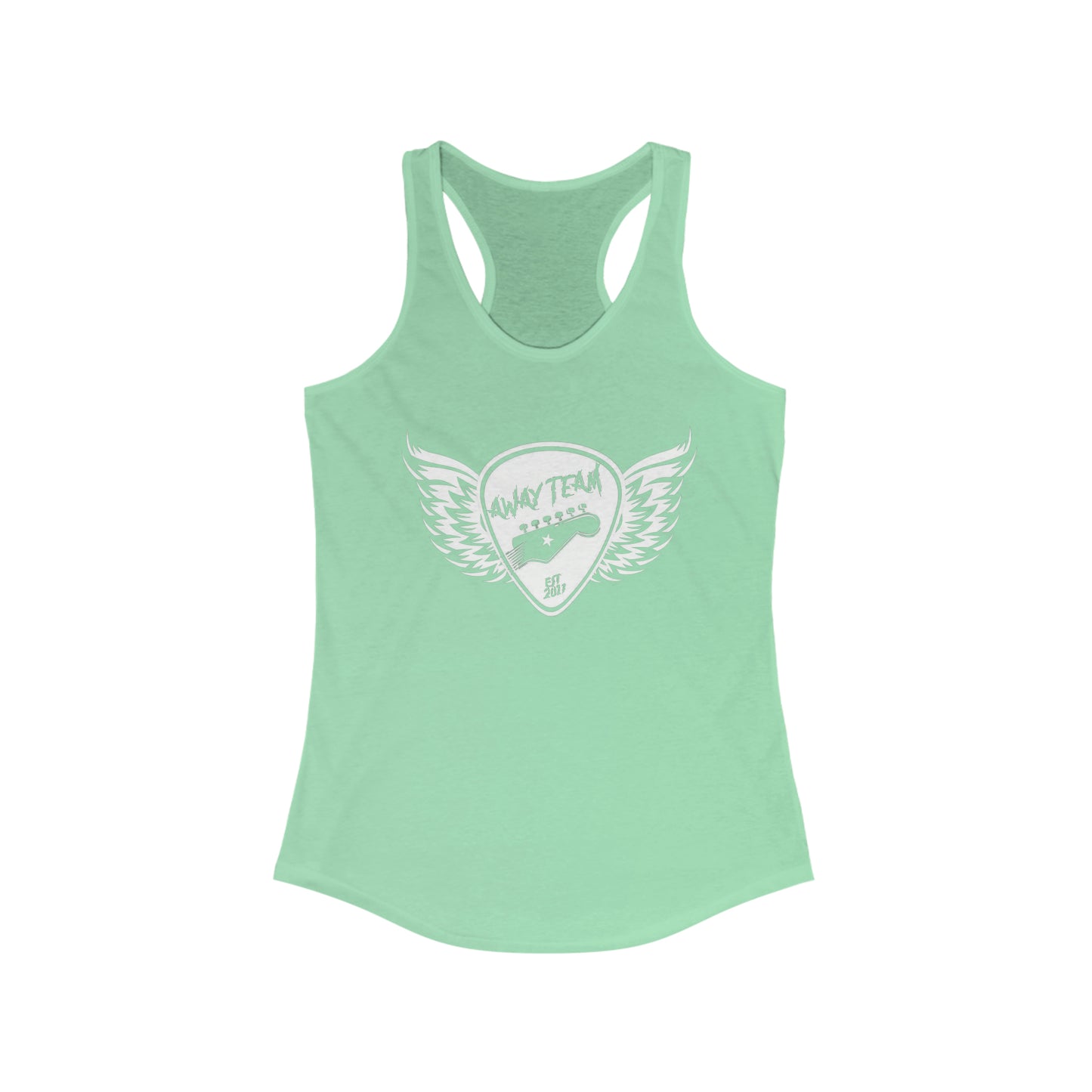 Away Team Flying Pick Women's Ideal Racerback Tank