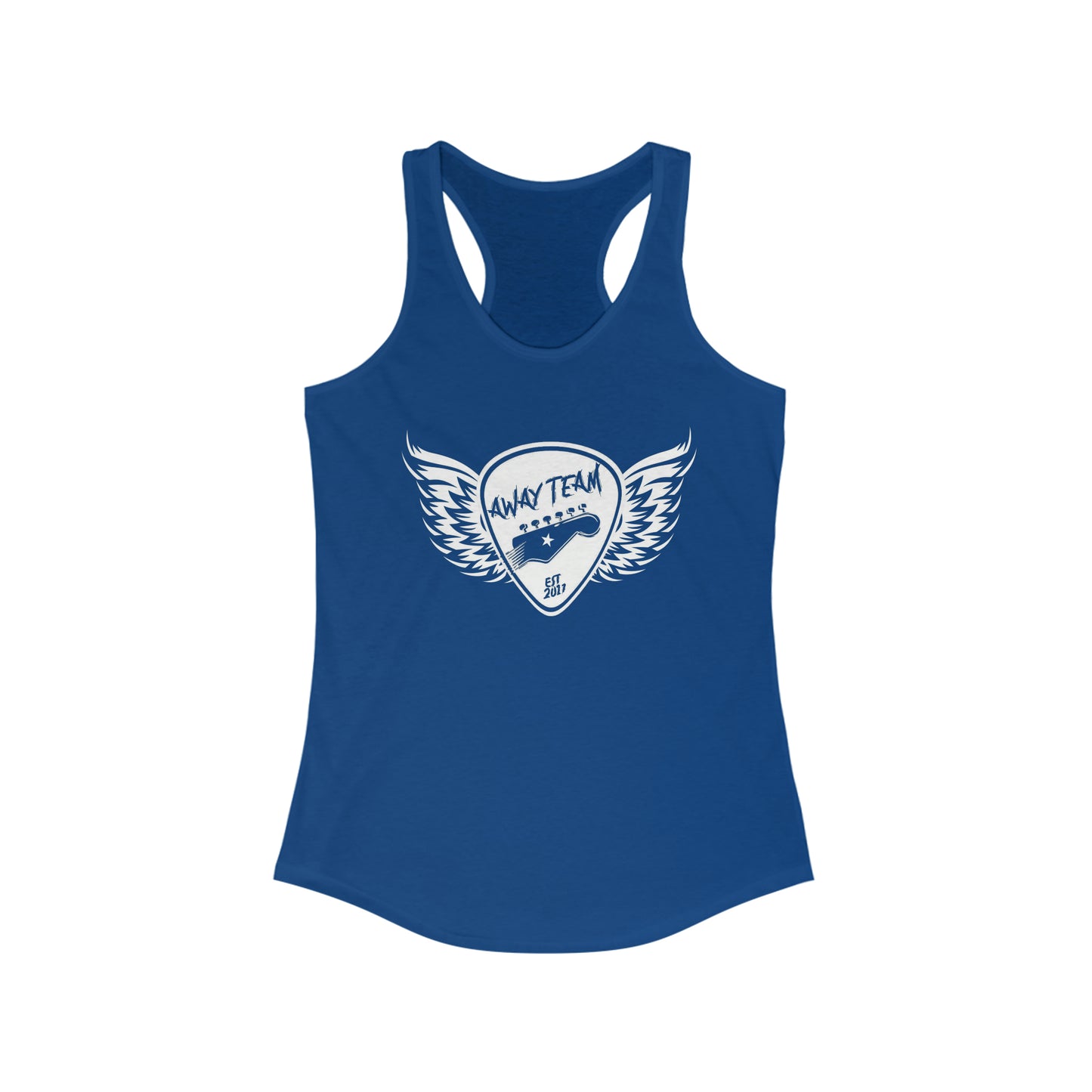 Away Team Flying Pick Women's Ideal Racerback Tank